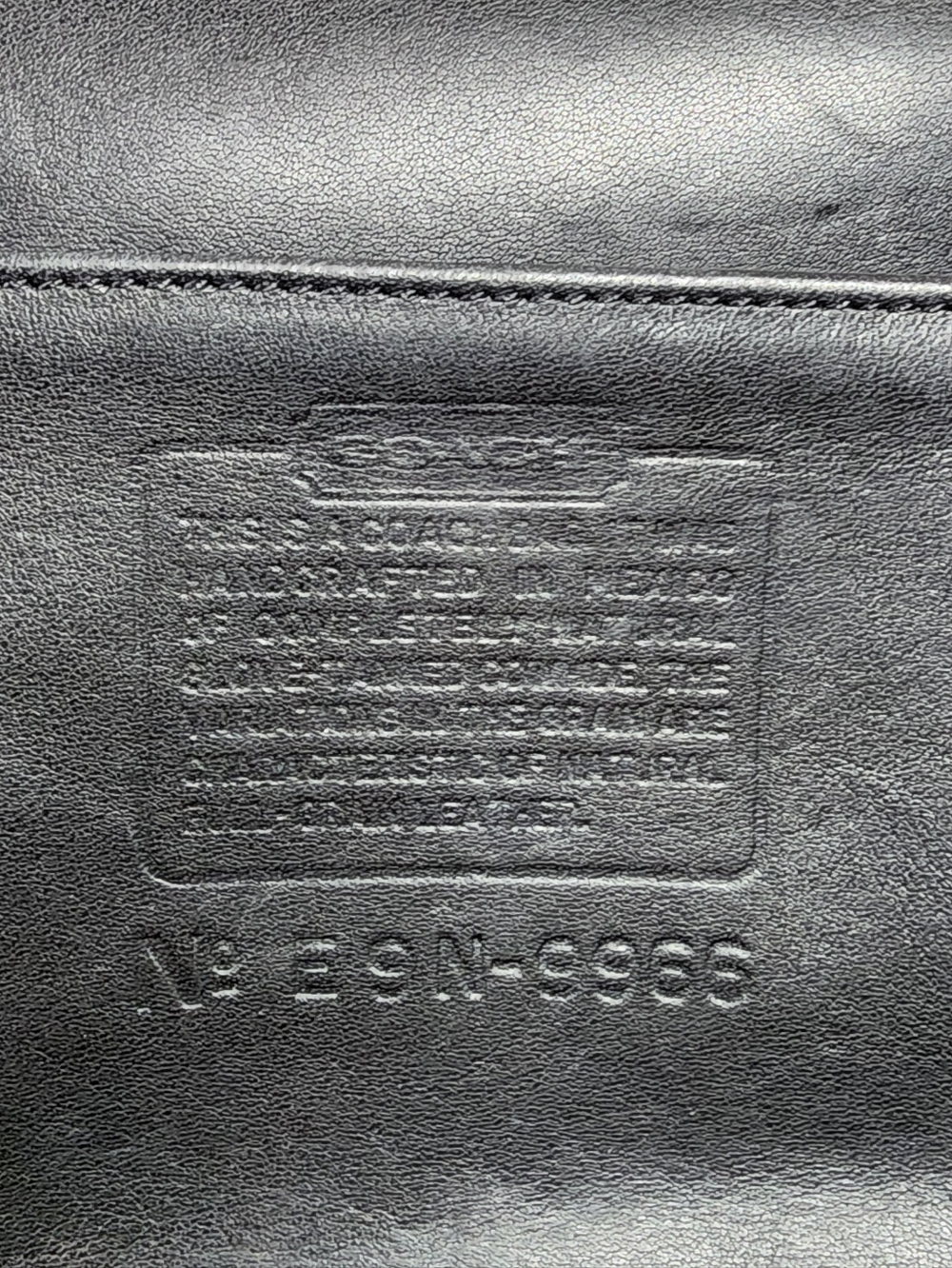 Vintage Coach Legacy Zip #9966 - Picture 5 of 14